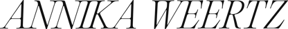 Annika Weertz  Home