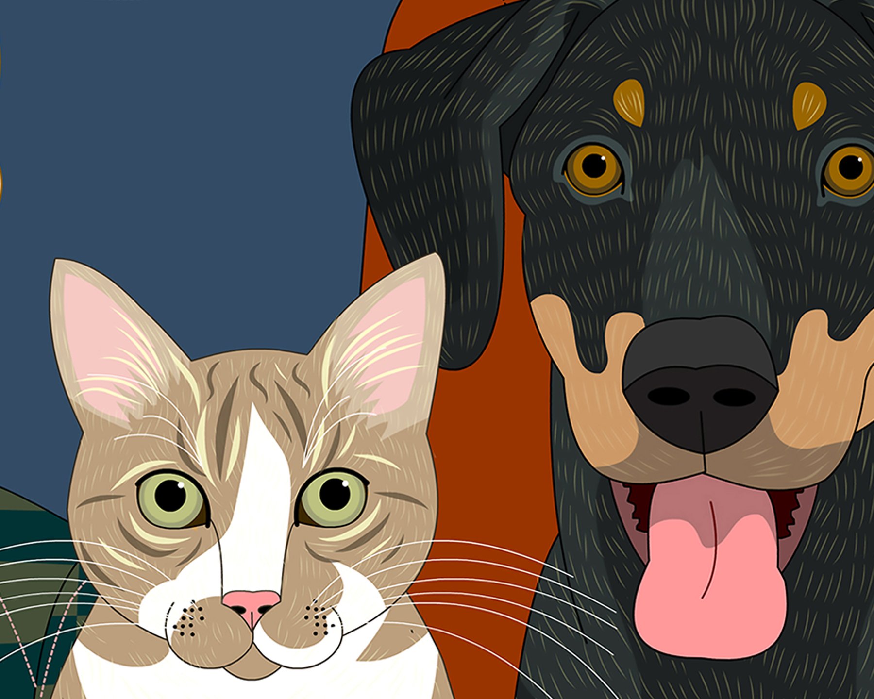 custom portraits by lili di prima