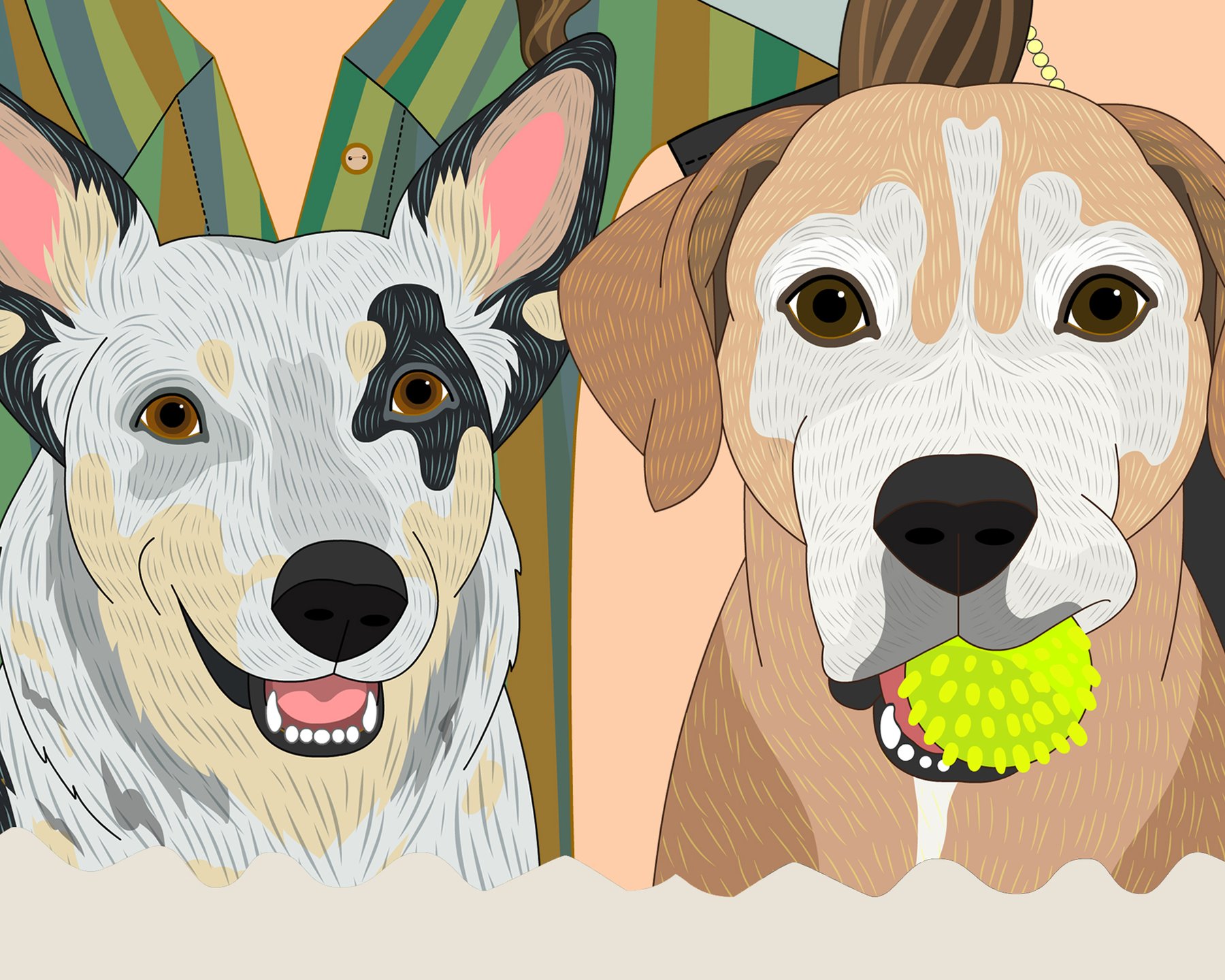custom portraits by lili di prima