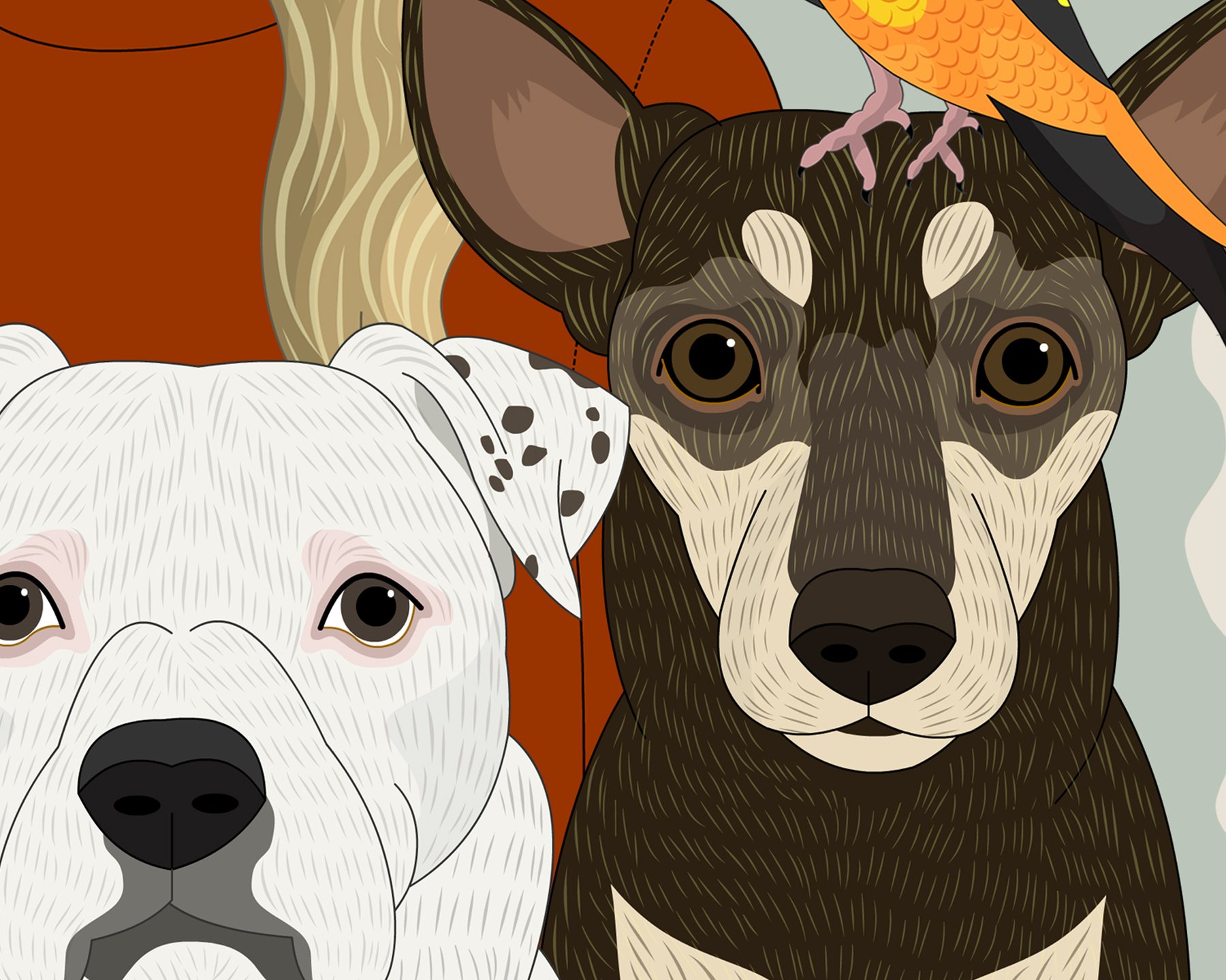 custom portraits by lili di prima