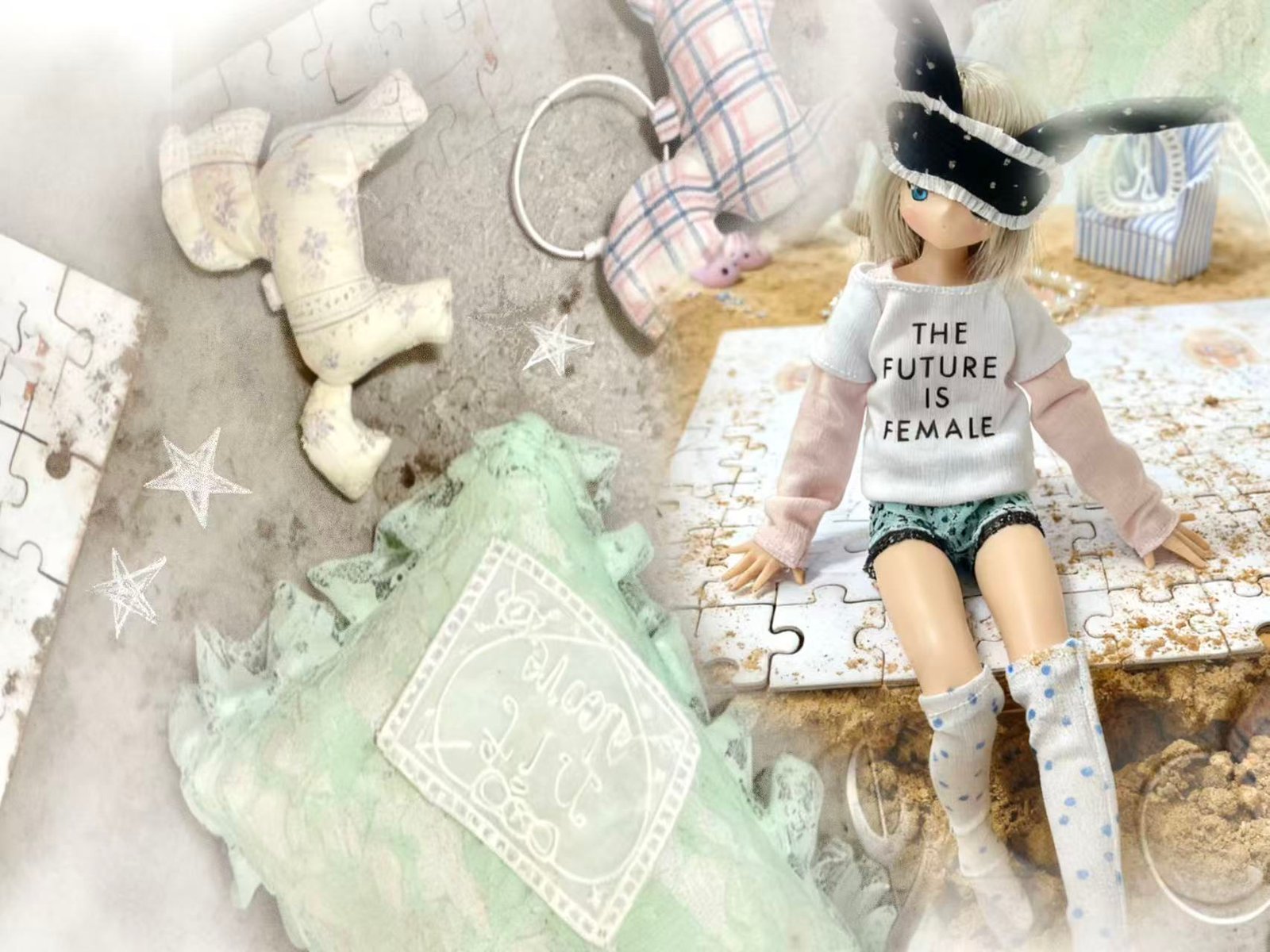 Nit alcove ホワイト　トップス nit alcove