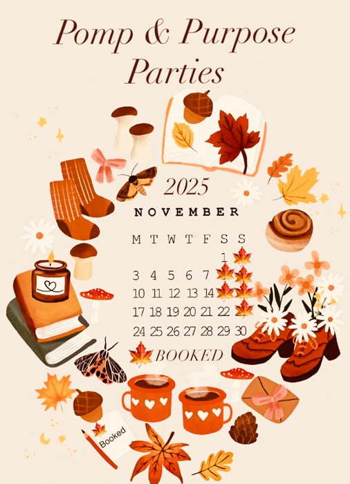 Welcome to Pomp & Purpose Parties Est. 2020