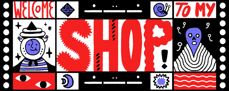 Vivvian - Illustration shop Home