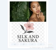 Silk and Sakura Skincare Home