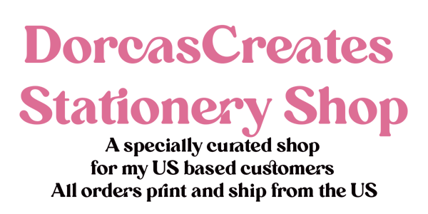 DorcasCreates Stationery Shop Home
