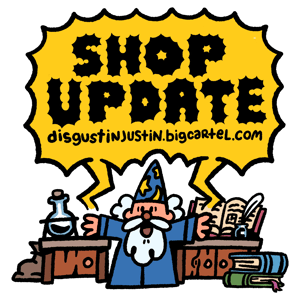 Disgustin Justin Art & Toys Home