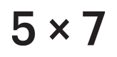 5x7