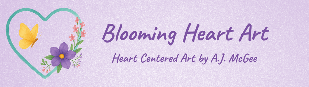 Blooming Heart Art Home