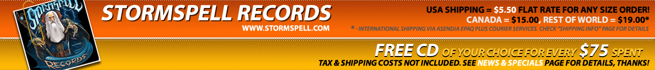 Stormspell Records Store Home