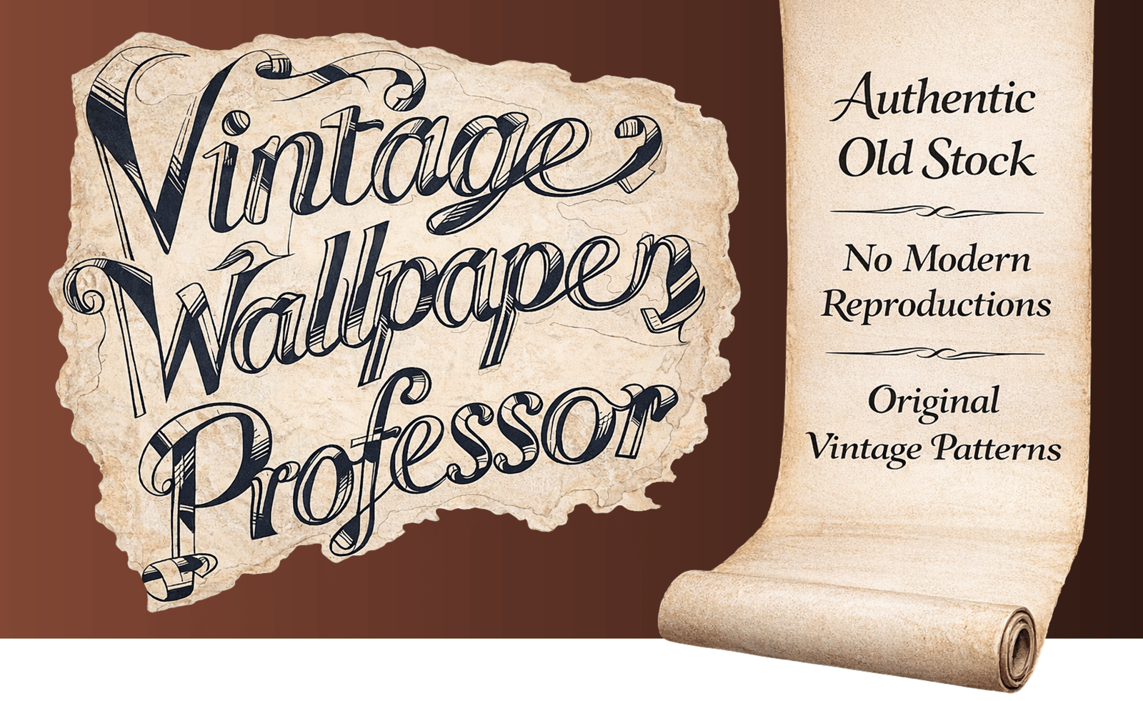 Vintage Wallpaper Professor | Authentic Retro Wallpaper