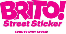 Brito Street Stickers Home