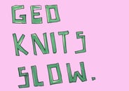 Geo Knits Slow Home