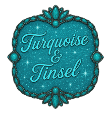 Turquoise And Tinsel Home