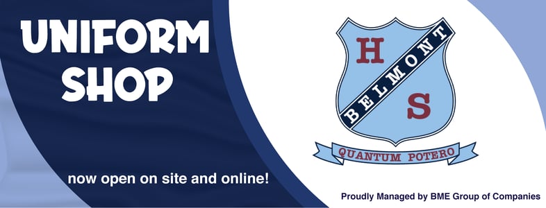 Belmont HS Uniform Shop Home