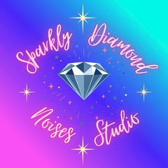 Sparkly Diamond Noises Studio Home