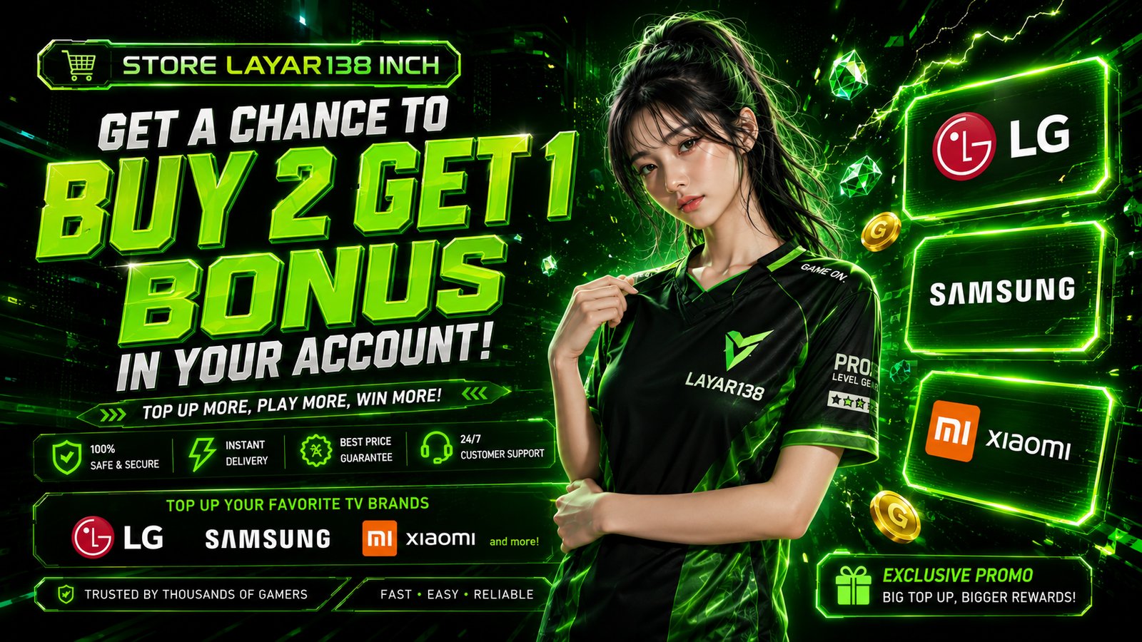 Promo hadiah besar layar138