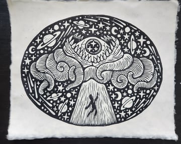Cosmic Devil Art Home