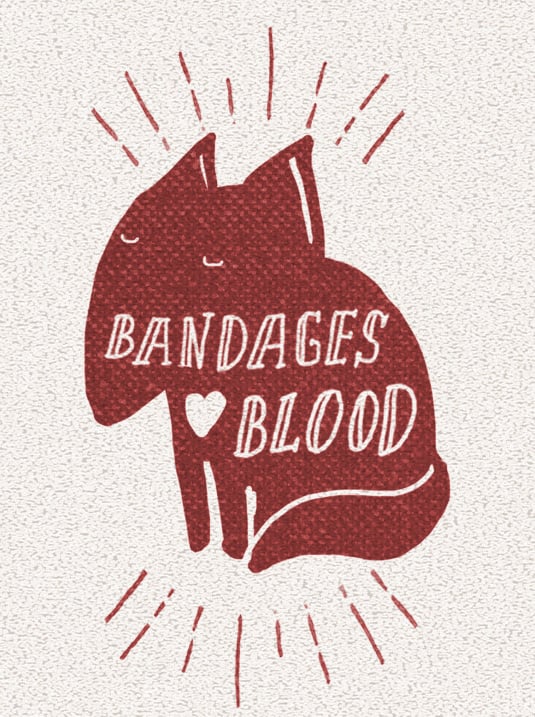 bandages love blood