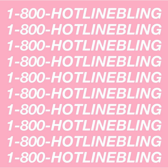 1 800 Hotline Bling Hoodie Sweatshirt Pullover Light Pink Hotline