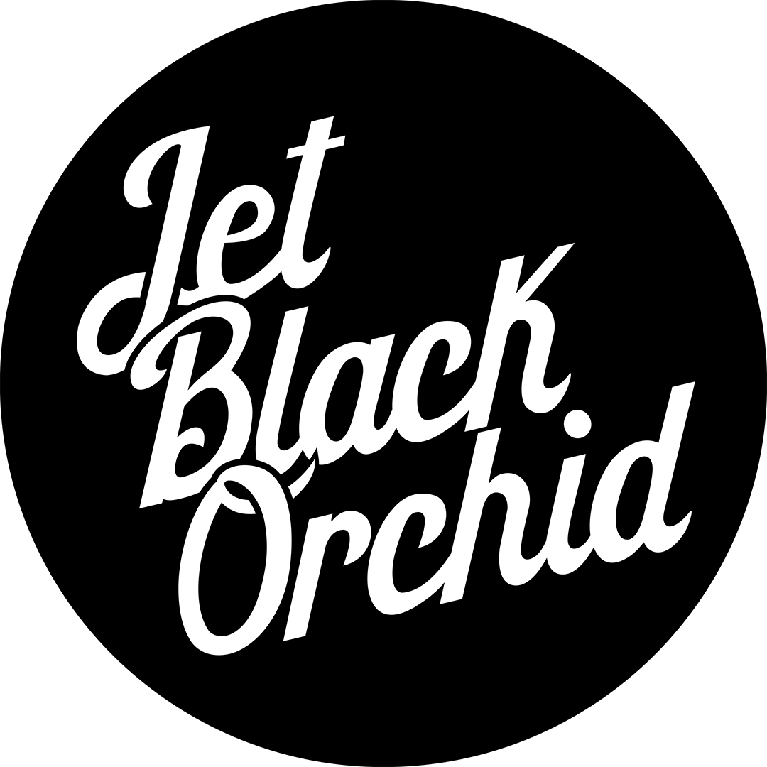 Jet Black Orchid