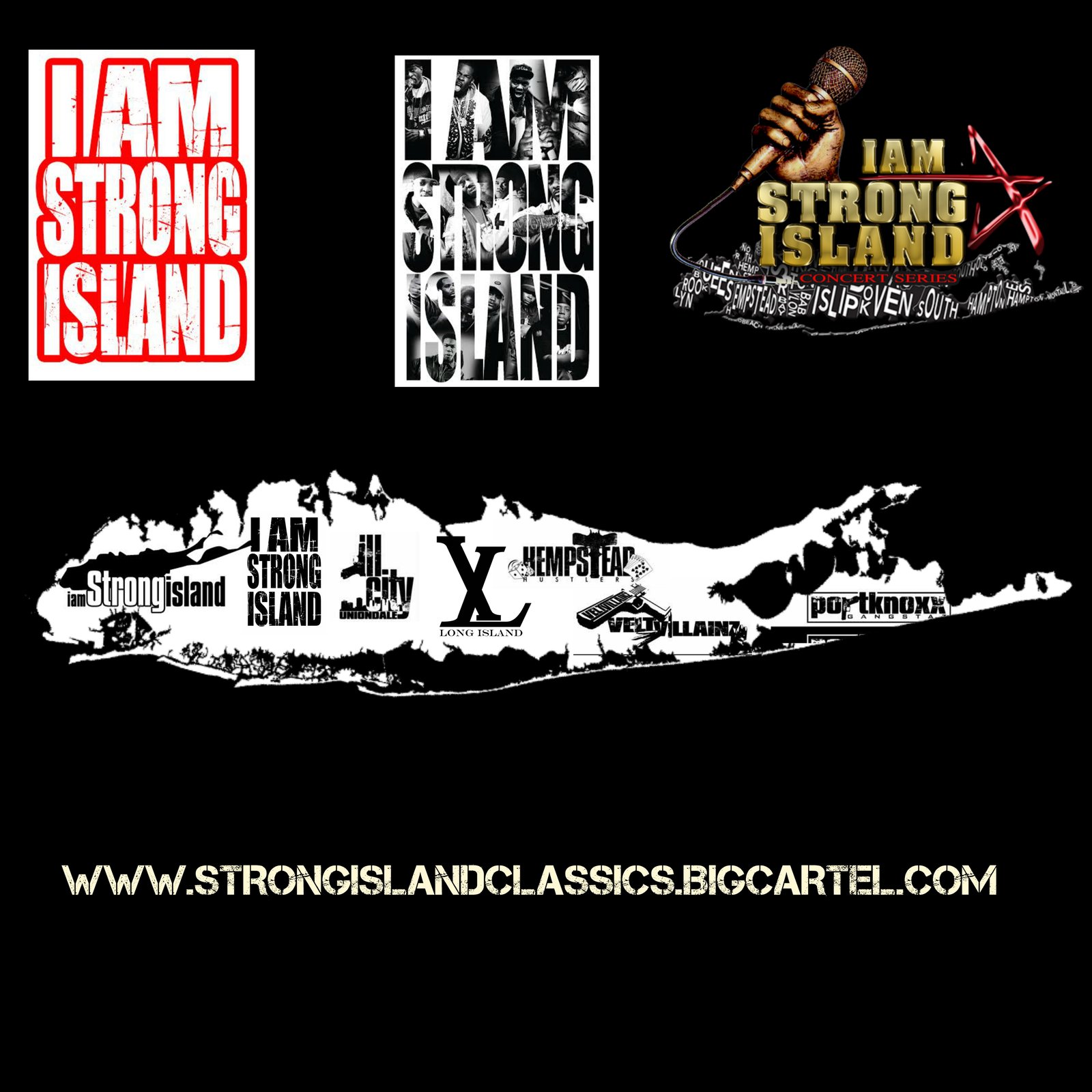 Strong island online hoodie