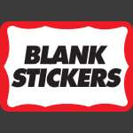 Blank  Stickers