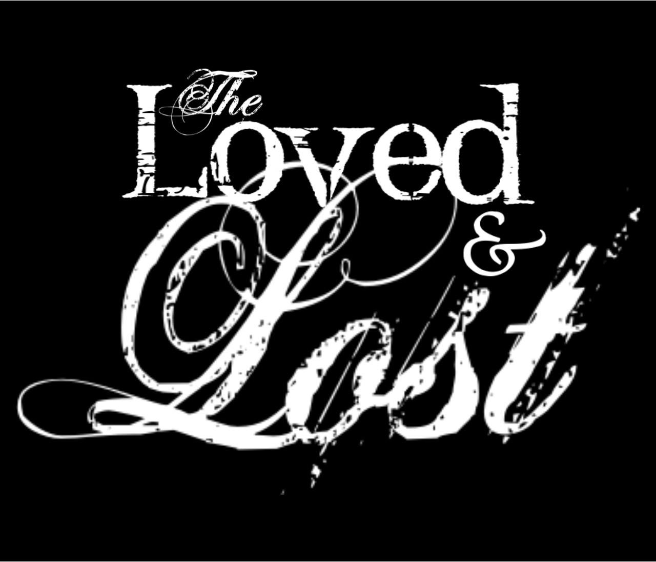 Ladies - White TLAL Logo on Black T-shirt | The Loved and Lost