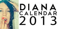 Diana Calendar 2013