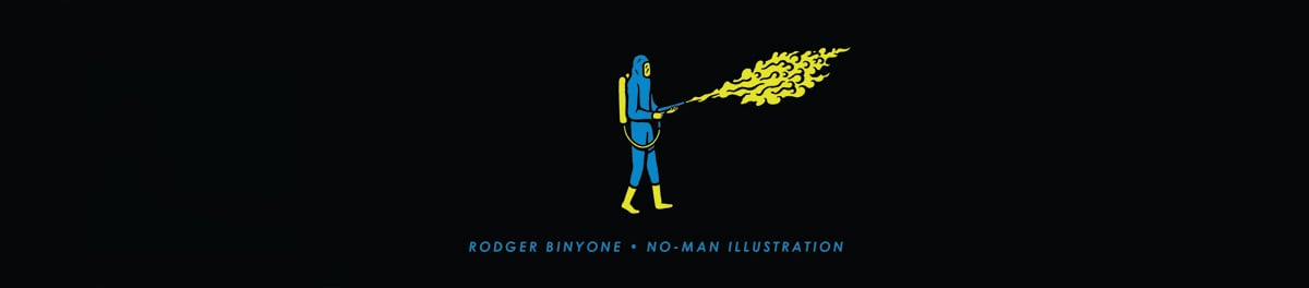 Rodger Binyone | NO-Man Illustration 