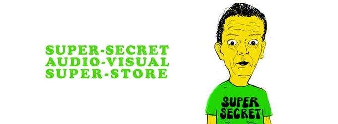 Super-Secret Audio-Visual Super-Store