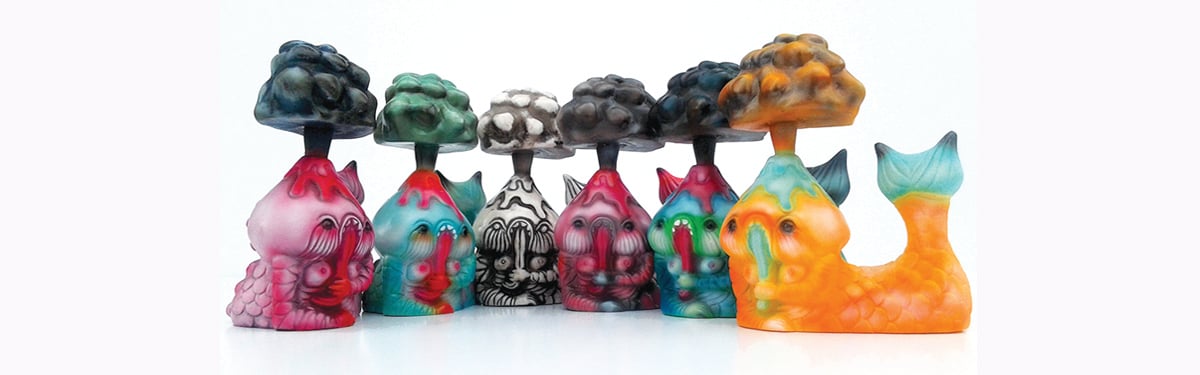 Naomi Knaff Art Toys,  Resin Toys, Softvinyl Toys