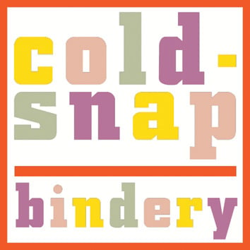coldsnap bindery