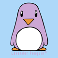Lavender Penguin
