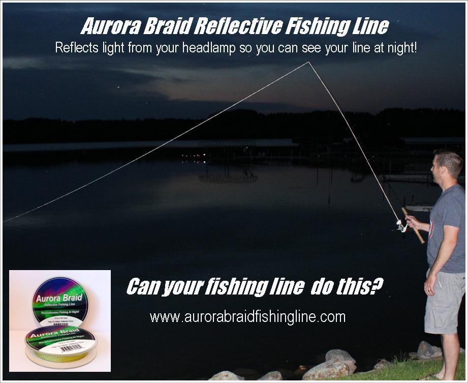 Home  Aurora Braid Reflective Fishing Line