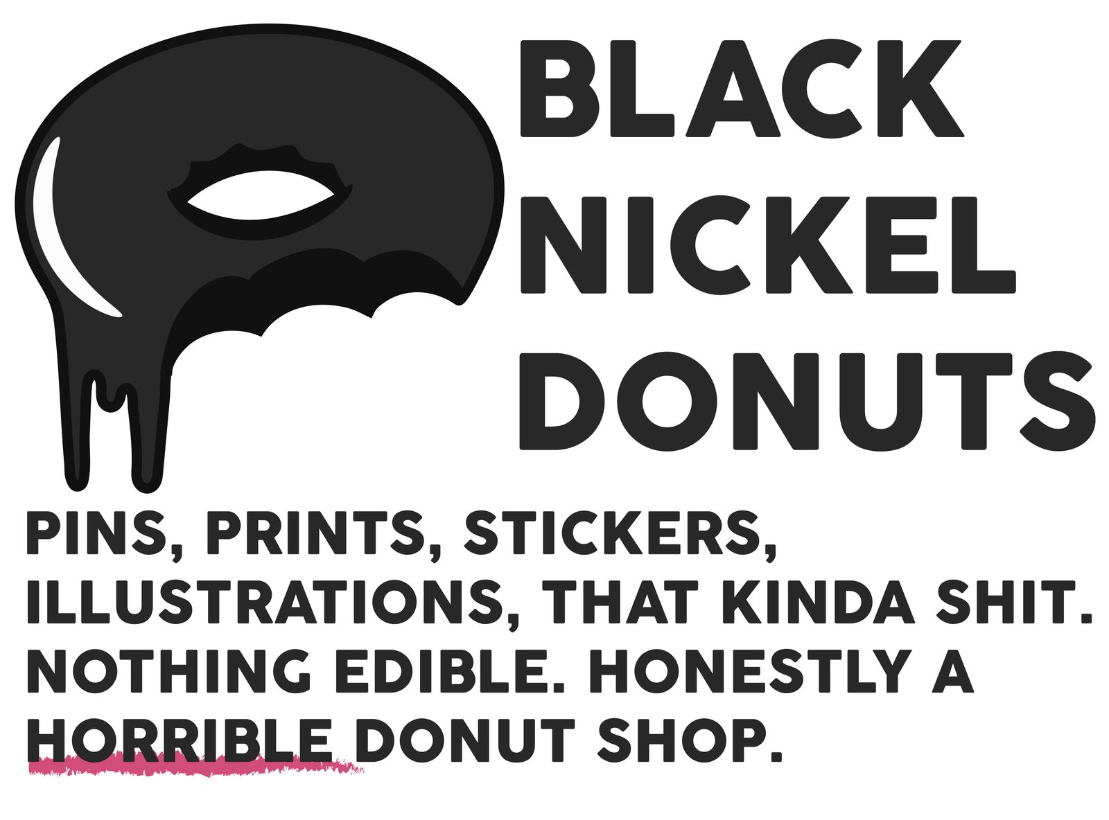 Black Nickel Donuts