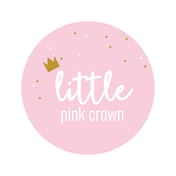 Whimsical Felt Glitter Custom Garland Banner Gold Baby Pink