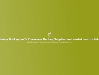 Nancy Donkey Joe's Marvelous Donkey Supplies and Donkey Mental Health