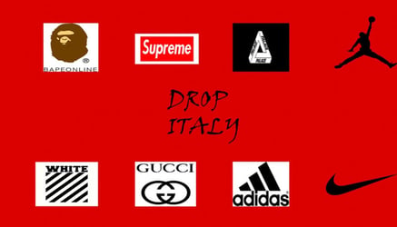 Supreme Arabic logo l/s tee | Drop_Italy