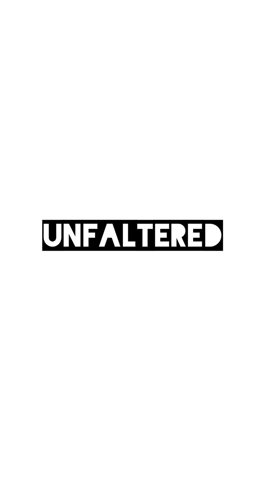 Unfaltered
