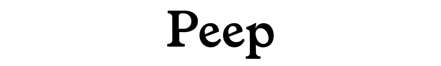 Peep Publication