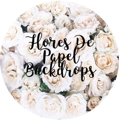 Flores De Papel Backdrops