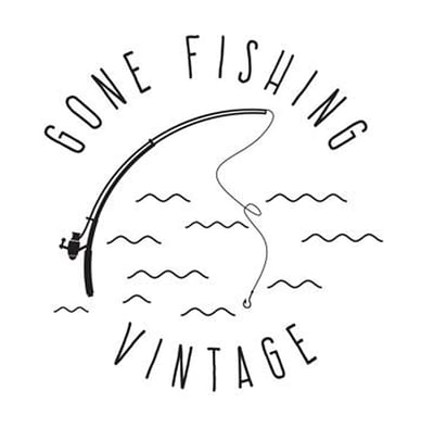 Gone Fishing Vintage