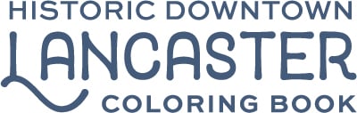Historic Downtown Lancaster Coloring Book