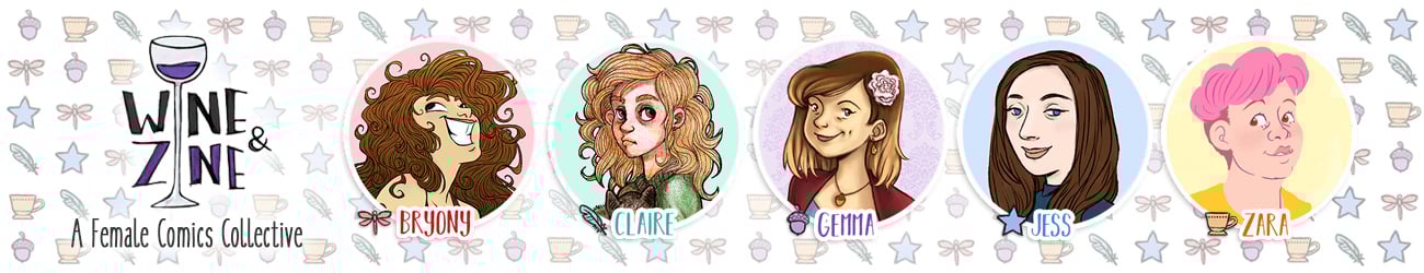 Wine and Zine - A Female Comics Collective