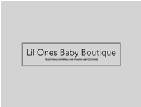 Lil Ones Baby Boutique