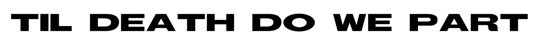 Til Death Do We Part