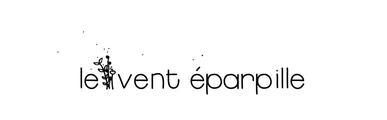 le vent éparpille