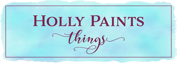 Holly Paints Things