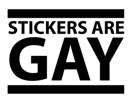 stickersaregay