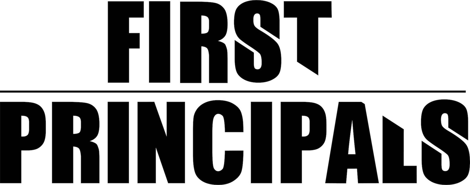 First Principals